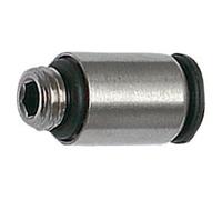 Raccord instantané piquage droit à 6 pans - Ø4 mm - mâle M5x0,8 mm PARKER LEGRIS