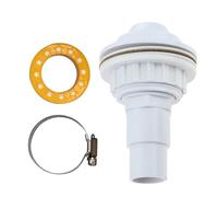 Raccord jets sortie retour,Raccord de jets retour de piscine | Raccord complet jets sortie retour piscine hors sol - jets de sortie de piscine enterrée Groupe globe oculaire Joint sic