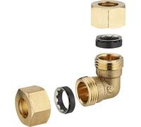Raccord joint mixte (a Visser) pour Tube Cuivre Coude Egal Ø12 NOYON & THIEBAULT