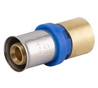 Raccord jonction Multicouche à Sertir Multi profils TH-H-U diamètre Ø16 mm/cuivre à souder Ø16 mm - Pour réseau d'eau potable et chauffage NOYON & THIEBAULT