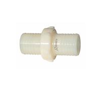 Raccord jonctions cannelées plastique pour tuyau, diam 30mm