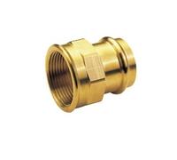 Raccord Laiton A Sertir Et A Visser - Manchon Ff Ø18X3/4""(20/27)