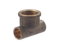 Raccord Laiton à Souder Ø12 - Té Femelle au Centre 15x21 NOYON & THIEBAULT