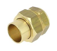 Raccord union droit 3 pièces femelle à joint sphéro-conique Diamètre 22 Diamètre 20/27 BRICOZOR