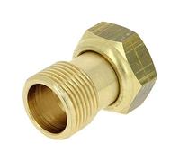 - Raccord laiton à visser - Raccord 2 pièces compteur Mâle 1" (26/34) - écrou libre 1" (26/34)