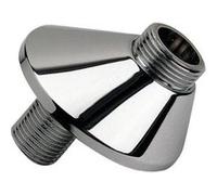 Raccord Laiton Chrome Excentre 21 - Double Male G