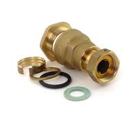 Raccord laiton droit à écrou prisonnier Ø 25 Ø 20/27 SFERACO