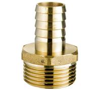 Ribiland Raccord 02269 – Laiton droit cannelé – Diamètre 19 mm