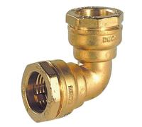 Raccord laiton manchon coudé - Diamètre 25