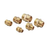 Raccord mâle hexagonal BSP en laiton - Adaptateur forgé 1/8" vers 1" for applications eau/huile/gaz(1l8 to 1l8,200 PCS)