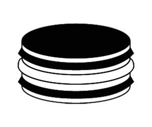 Raccord male/male avec joints diam 125mm - Atlantic 464058