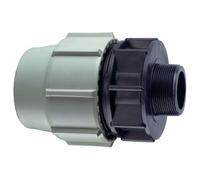 raccord mâle - pour tube pe - diamètre 40 vers 1 1/4 - plasson 70204013