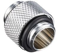 Raccord mâle vers mâle Bitspower G1/4"" 10 mm Argent brillant