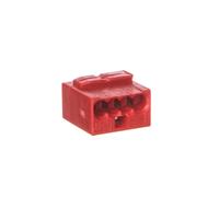 Raccord MICRO 4x 0,6-0,8mm² rouge 243-804/paquet.100pcs