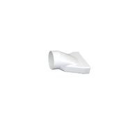 Atlantic Bicycle Raccord mixte droit 55x110 vers 100 mm PVC rigide