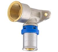 Raccord Multicouche à Sertir Multi profils Coude Applique Murale Ø16 - Femelle 15x21 NOYON & THIEBAULT