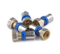 Raccord Multicouche à Sertir Multi profils TH-H-U diamètre Ø16 mm - à visser Femelle tournant 15x21 (1/2) sachet de 5 raccords - Norme NF 545 pour réseau d'eau potable et chauffage NOYON & THIEBAULT