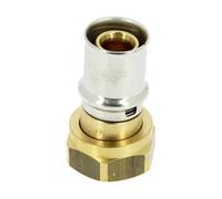 Raccord multicouche à sertir Nicoll - O20 femelle libre 20-27 - laiton - fixation à sertir