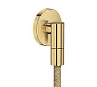 Raccord mural AXOR hansgrohe 36737990 rond G1/2" optique or poli