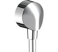 Raccord mural Hansgrohe 27454000 sans rotule ni clapet anti-retour, chromé