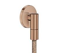 Raccord mural AXOR hansgrohe 36737310 rond G1/2" brossé Red or