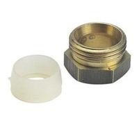 Raccord Nickele Bague Nylon Pour Raccordement Direct Sur Tube Cuivre G