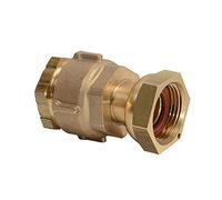 Raccord PE droit à écrou prisonnier à serrage - F 3/4 - Ø 25 mm - Rexuo - Huot