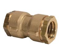 Raccord PE droit à serrage - Femelle - diamètre 27 mm - Rexuo - Huot