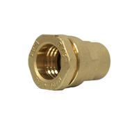 Raccord PE eau laiton serrage ext F 21 15x21