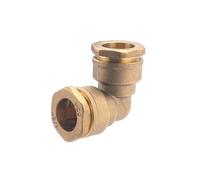 Raccord PE Laiton Coude Egal Ø20 NOYON & THIEBAULT
