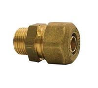 Raccord PER à compression Ø12 Mâle 1/2