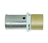 Raccord PER à sertir 20mm à souder sur tube cuivre 18mm Fixoconnect