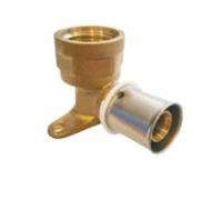 Raccord PER à sertir - Applique - diam 16 mm - Filetage 15x21 BOUTTÉ