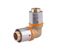 Raccord PER à Sertir Coude Egal Ø20 - NT NOYON & THIEBAULT - Compatible Eau Potable