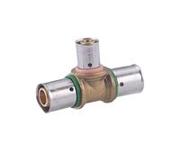 Raccord PER à Sertir Té Réduit Ø16 - Ø12 - Ø16 NOYON & THIEBAULT