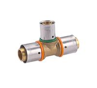 Raccord PER à Sertir Té Réduit Ø20 - Ø16 - Ø20 NOYON & THIEBAULT