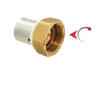 Raccord PER à sertir - Union femelle - Diam 16 mm - Filetage 20x27 BOUTTÉ