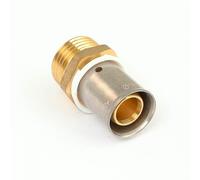 Raccord PER à sertir - Union mâle - Diamètre 12 mm - Filetage 15x21 BOUTTÉ