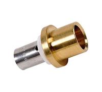 Raccord PER droit à sertir PER / Cuivre Ø 12 mm PB tub