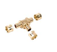 Raccord PER en T réduit à glissement - Ø 16 - 12 - 12 mm - PB tub