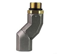 Raccord Pivotant Carburant Zinc Alliage NPT 360 Degrés(Six points) | Alliage de zinc, résistance rouille, rotation 360 degrés, filetage NPT, transfert fluide