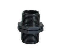 Ribimex – Raccord plastique mâle pour pompe M/M 1"×1" G