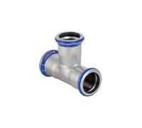 Geberit mapress en acier inoxydable - Te égal diamètre 28 mm inoxydable
