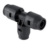 Raccord Plomberie Geberit PushFit en T réduit d20-16-20 651311001