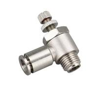 Raccord pneumatique à pression, raccord rapide, cuivre nickelé, PC PB POC PL 4-16 mm OD M5 M6 1/8" 1/4" 3/8" 1/2" BSP(SL BSPT,10-04 (10MM-1L2)_TUBE TO THREAD)