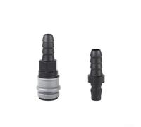 Raccord pneumatique autobloquant de type C pour compresseur d'air, coupleur anti-fuite en acier plastique pour équipement d'irrigation et d'automatisation de jardin (SH40 + PH40)