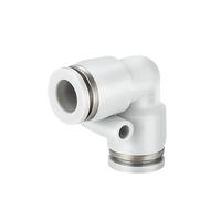 Raccord pneumatique blanc for tube, connecteur for tuyau d'eau, 4/6/8/10/12/14/16 mm, PU, PY, PK, PE, PV, SA, PZA, PLM, SA-B(PV,10mm)