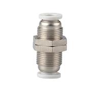 Raccord pneumatique blanc for tube, connecteur for tuyau d'eau, 4/6/8/10/12/14/16 mm, PU, PY, PK, PE, PV, SA, PZA, PLM, SA-B(PM,10mm)
