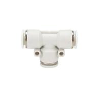 Raccord pneumatique blanc for tube, connecteur for tuyau d'eau, 4/6/8/10/12/14/16 mm, PU, PY, PK, PE, PV, SA, PZA, PLM, SA-B(PE,10mm)