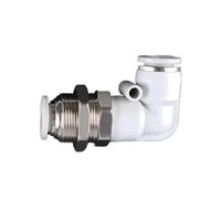 Raccord pneumatique blanc for tube, connecteur for tuyau d'eau, 4/6/8/10/12/14/16 mm, PU, PY, PK, PE, PV, SA, PZA, PLM, SA-B(PLM,4mm)